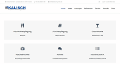 Desktop Screenshot of kalisch-gmbh.de