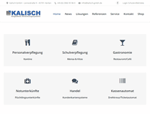 Tablet Screenshot of kalisch-gmbh.de